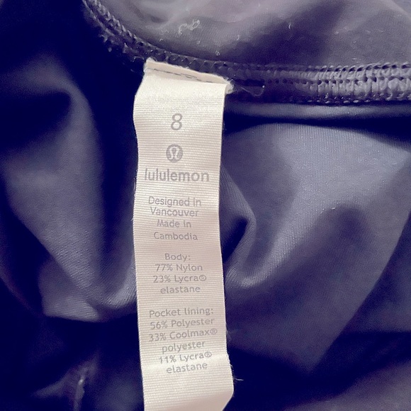 Lululemon Wonder Under Size 8 - Picture 4 of 4